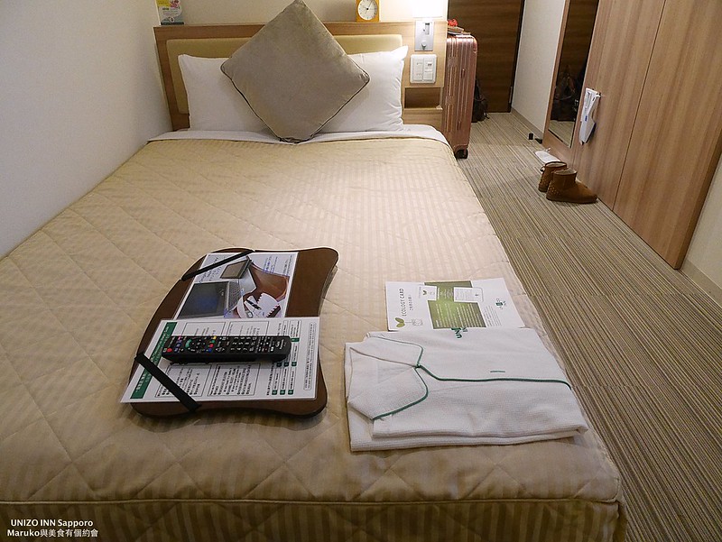 【札幌飯店】UNIZO INN Sapporo 已更名：KOKO HOTEL Sapporo Ekimae 札幌站南口新穎的商務型旅館單人房住宿 @Maruko與美食有個約會