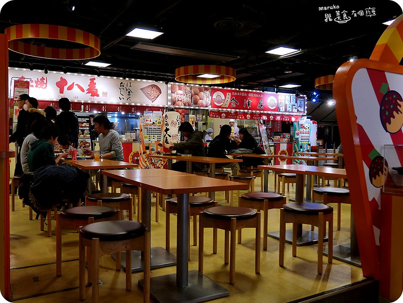 【東京美食】台場章魚燒博物館｜日本人氣章魚燒大集合(DECKS) @Maruko與美食有個約會