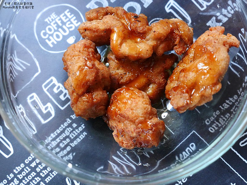 食譜 韓式甜醬炸雞 尹食堂菜單 不會辣的韓式炸雞做法 @Maruko與美食有個約會