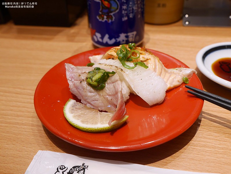 【台北】合點壽司 來自日本北海道迴轉壽司，現殺鮭魚秀，真人現點現做新鮮上桌！ @Maruko與美食有個約會