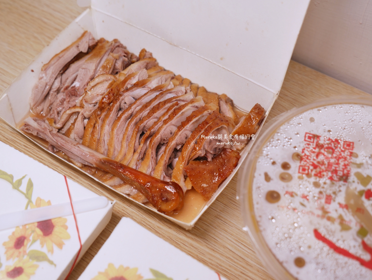 台北 阿城鵝肉煙燻鵝肉鮮嫩多汁米其林推薦的台灣小吃 Maruko與美食有個約會