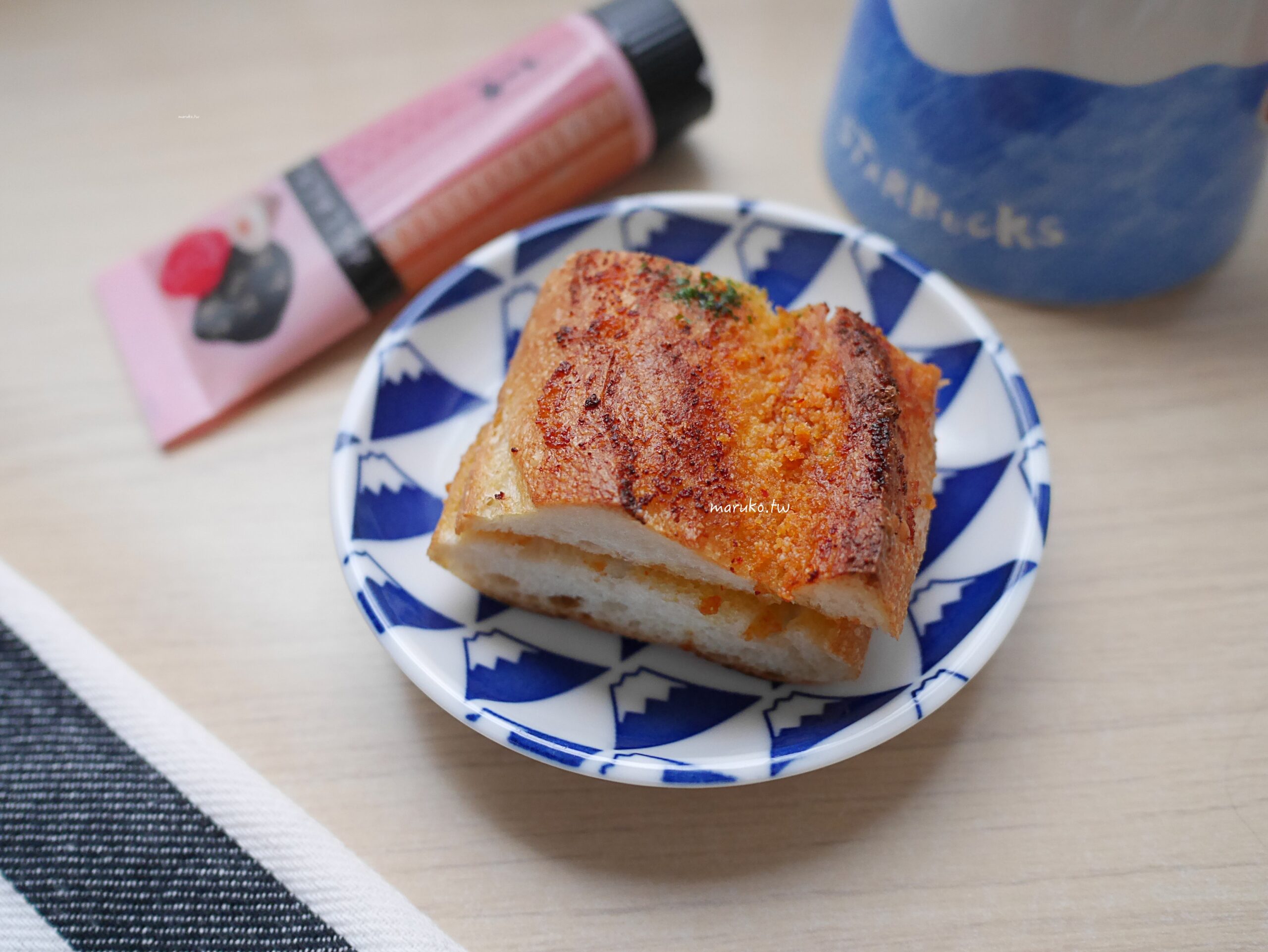 【食譜】明太子法國麵包 二樣食材就能做日本麵包店最受歡迎的西式麵包！
