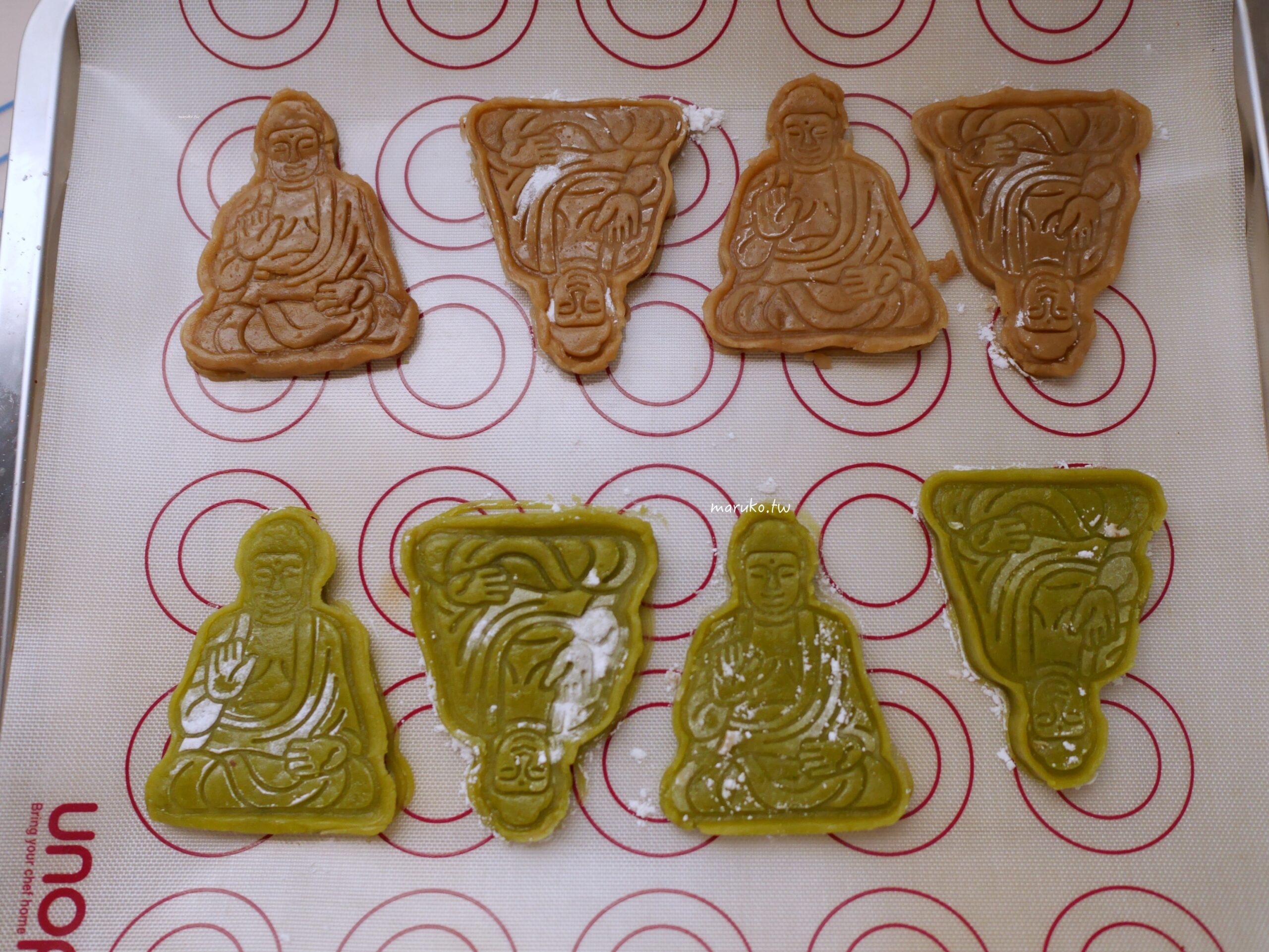 【食譜】造型餅乾 如何用餅乾模型與麵糰變化造型餅乾做法分享！ @Maruko與美食有個約會