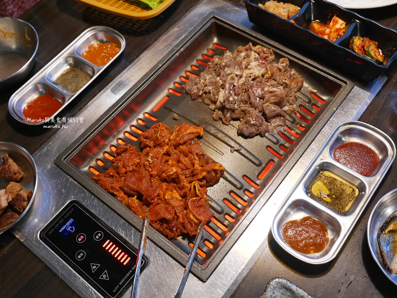 【台北】小班韓式料理/韓國人開的道地韓式烤肉餐廳/國父紀念館站韓式餐廳 @Maruko與美食有個約會