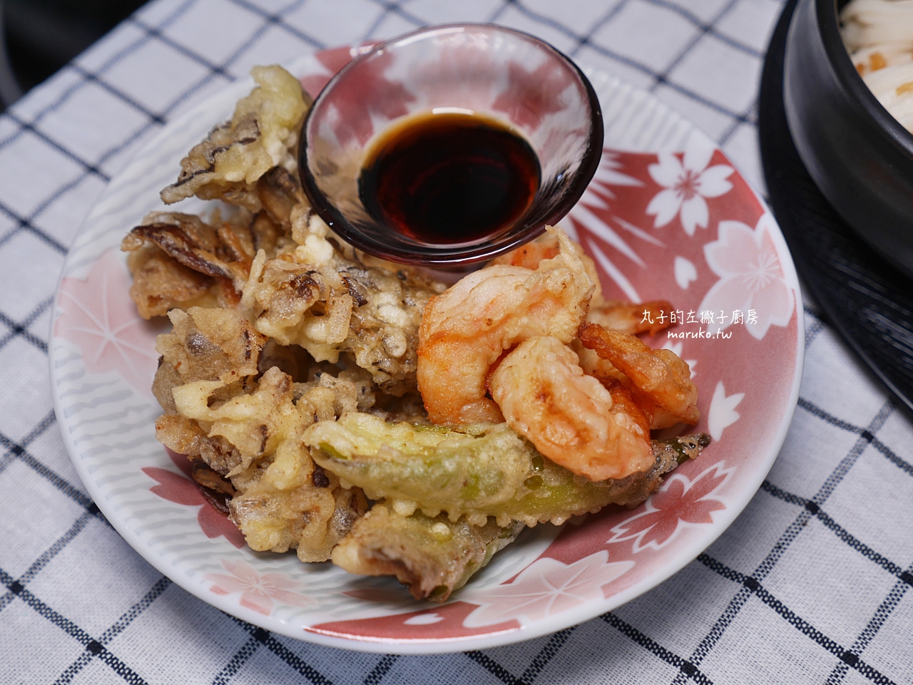 【食譜】日式海老天丼/超簡單天婦羅麵衣做法/沾醬一次搞定 @Maruko與美食有個約會