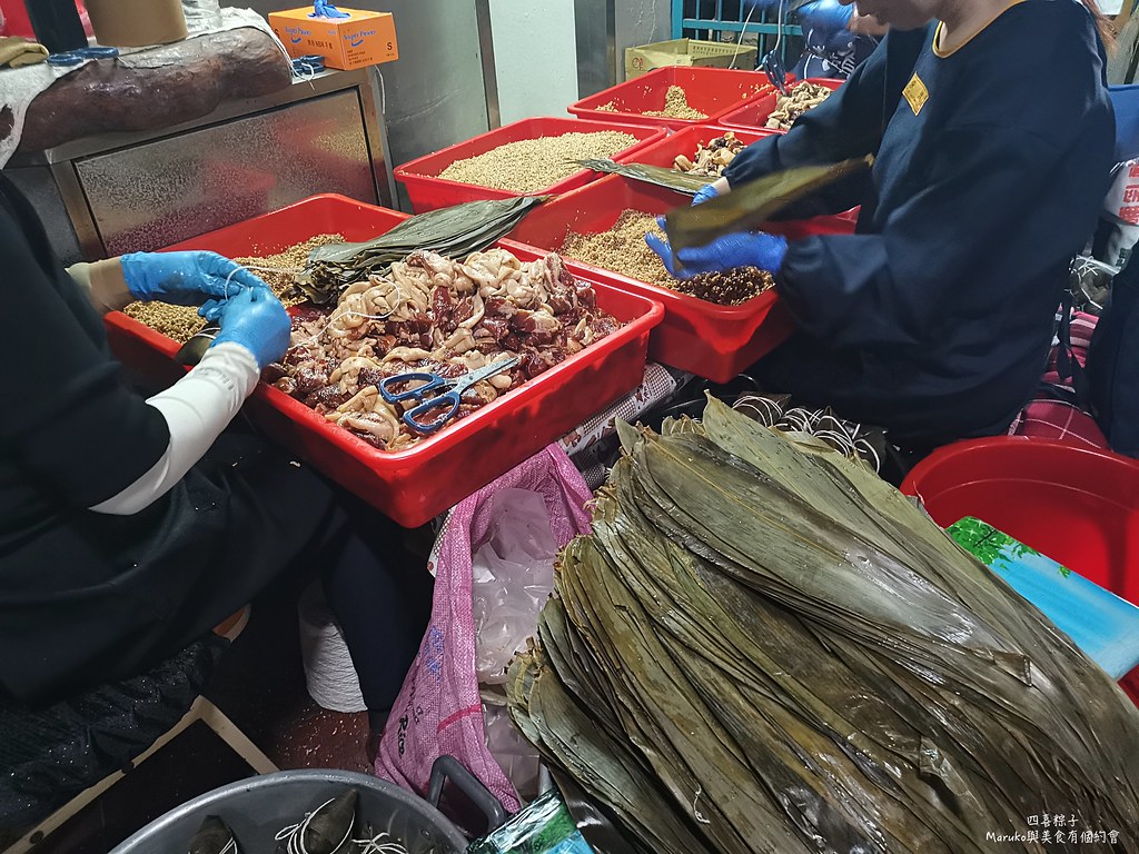 台北 四喜肉粽 隱藏在市場內美味的湖州粽 大安站美食推薦