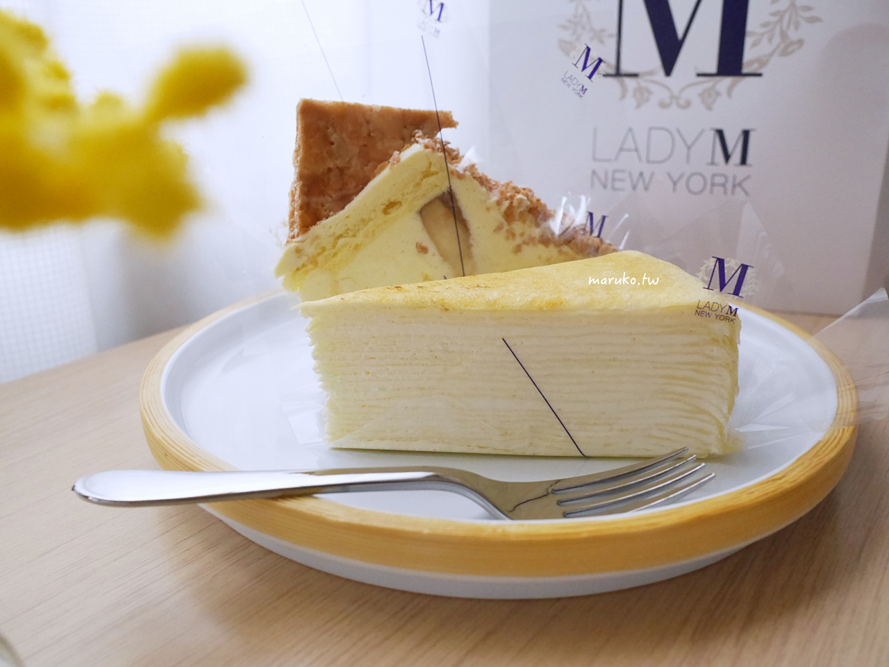 【台北】Lady M 來自紐約千層蛋糕 限定千層酥 只有這裡買的到 外帶分享 @Maruko與美食有個約會