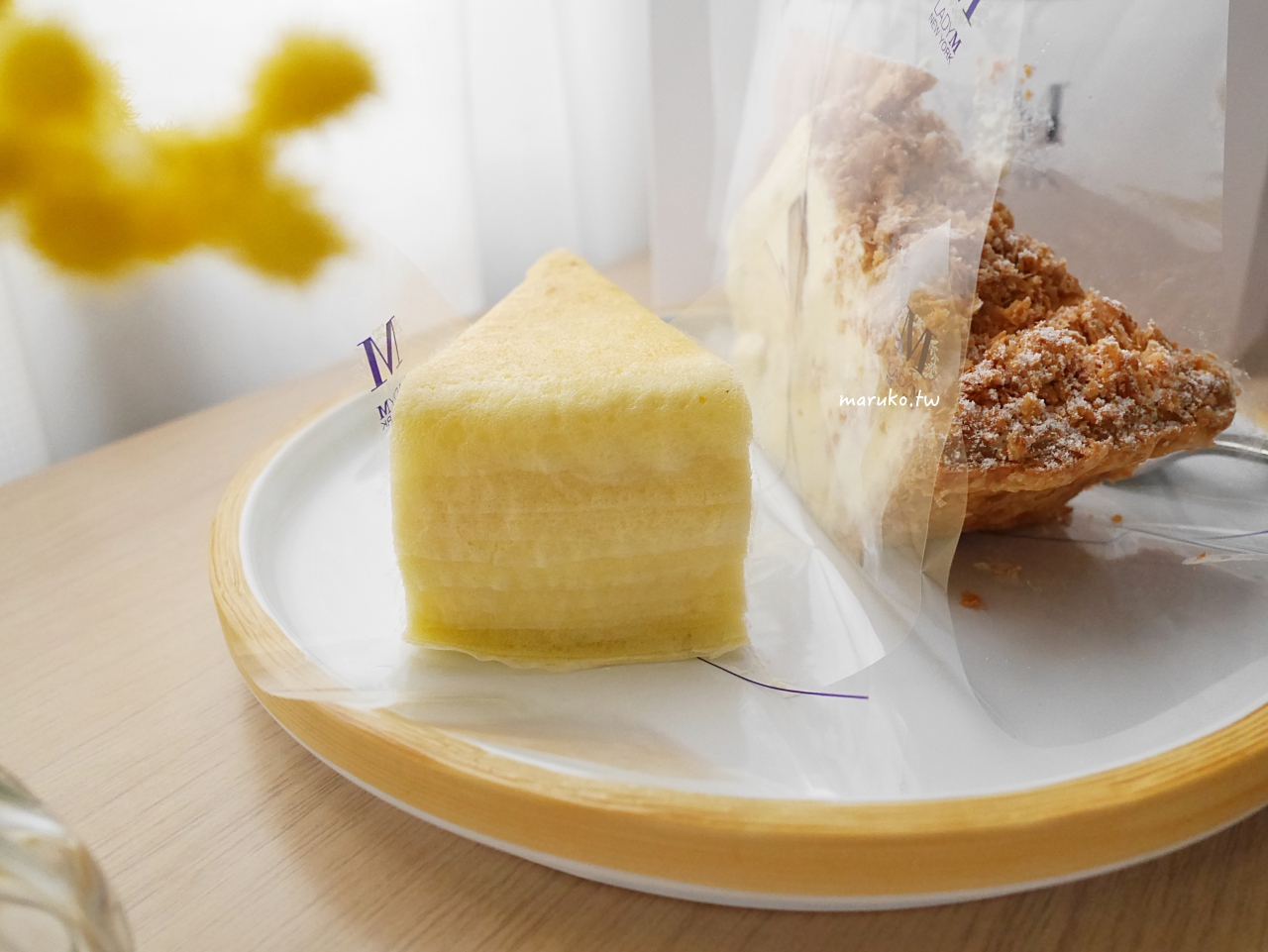 【台北】Lady M 來自紐約千層蛋糕 限定千層酥 只有這裡買的到 外帶分享 @Maruko與美食有個約會