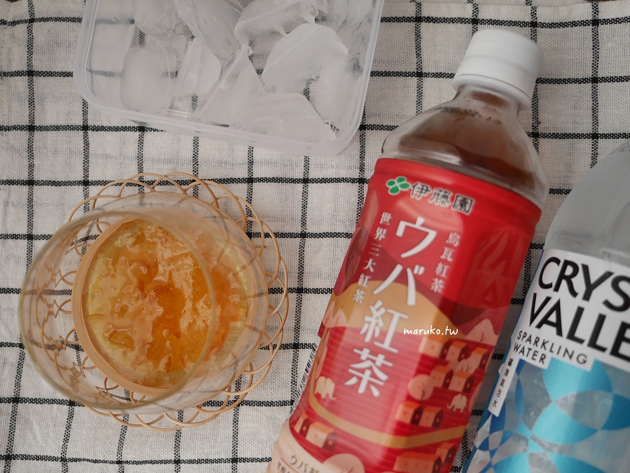 【食譜】柚子紅茶氣泡水 簡單DIY 夏日的清涼飲品 金車礦沛氣泡水推薦 @Maruko與美食有個約會