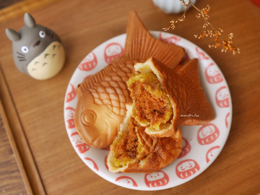 【鬆餅機食譜】麻糬感鯛魚燒  鬆餅粉麵糊 鯛魚燒烤盤食譜分享 @Maruko與美食有個約會