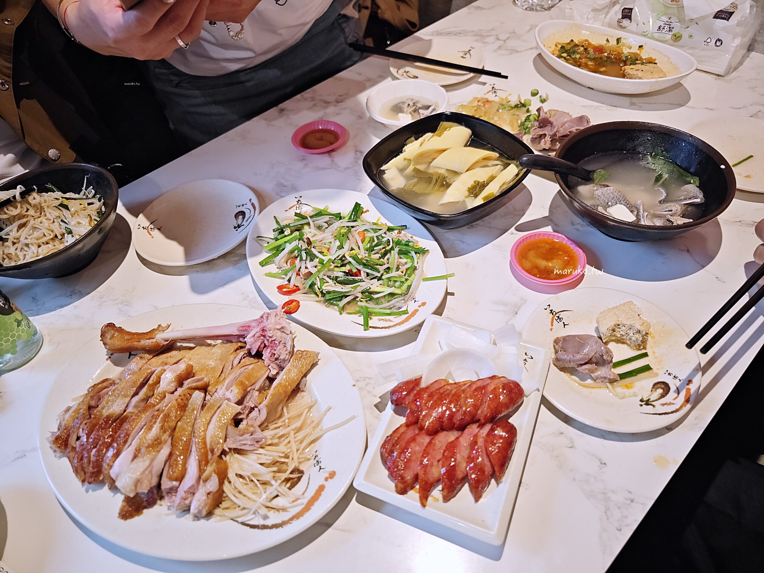 【台北】阿城鵝肉 煙燻鵝肉鮮嫩又多汁 不只米其林推薦 連日本遊客也超愛的台灣小吃 @Maruko與美食有個約會