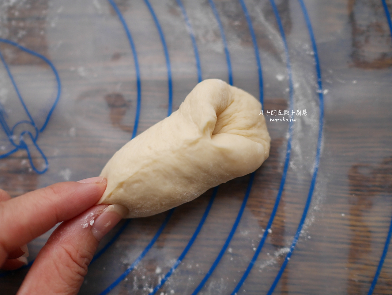 【食譜】脆皮奶油捲麵包 基本麵團 日本 Twinbird 多功能製麵包機 @Maruko與美食有個約會