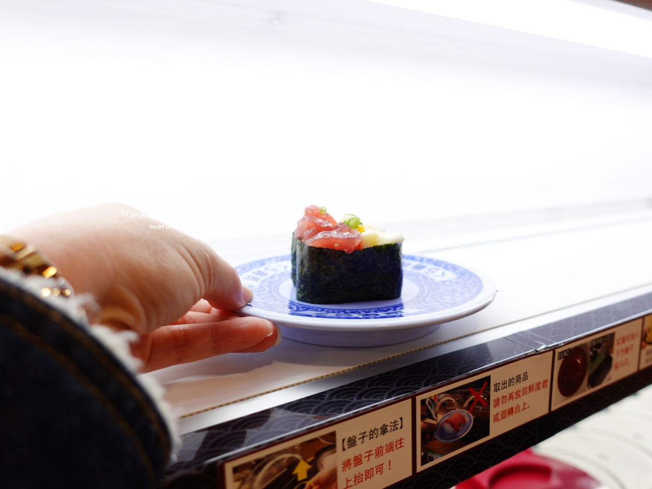 【台北】KURA 藏壽司 來自日本大阪最大連鎖迴轉壽司 每盤40元 捷運中山站週邊壽司 @Maruko與美食有個約會