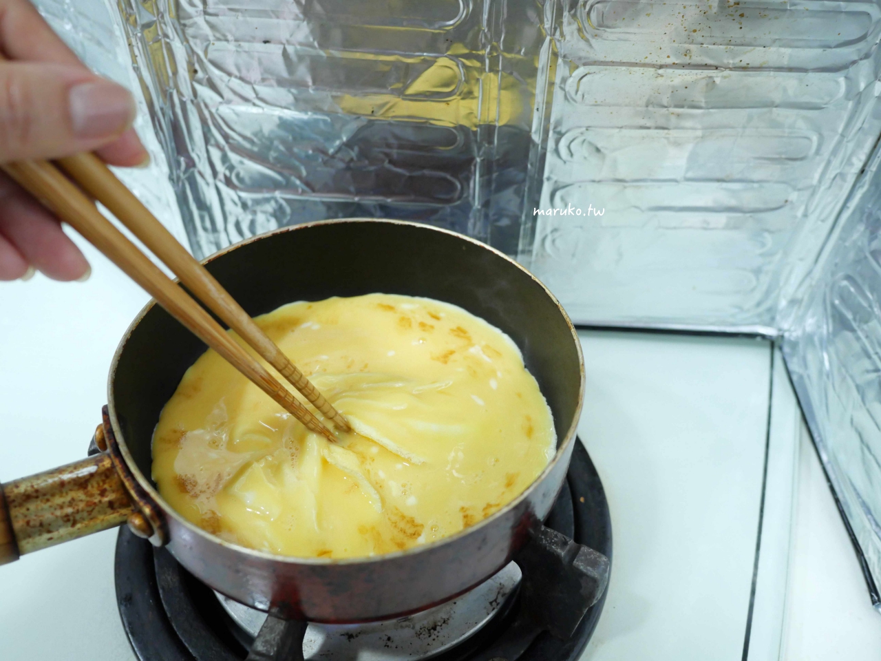 【食譜】韓式嫩蛋吐司 如何做超滑嫩的雞蛋三明治 小技巧分享 @Maruko與美食有個約會