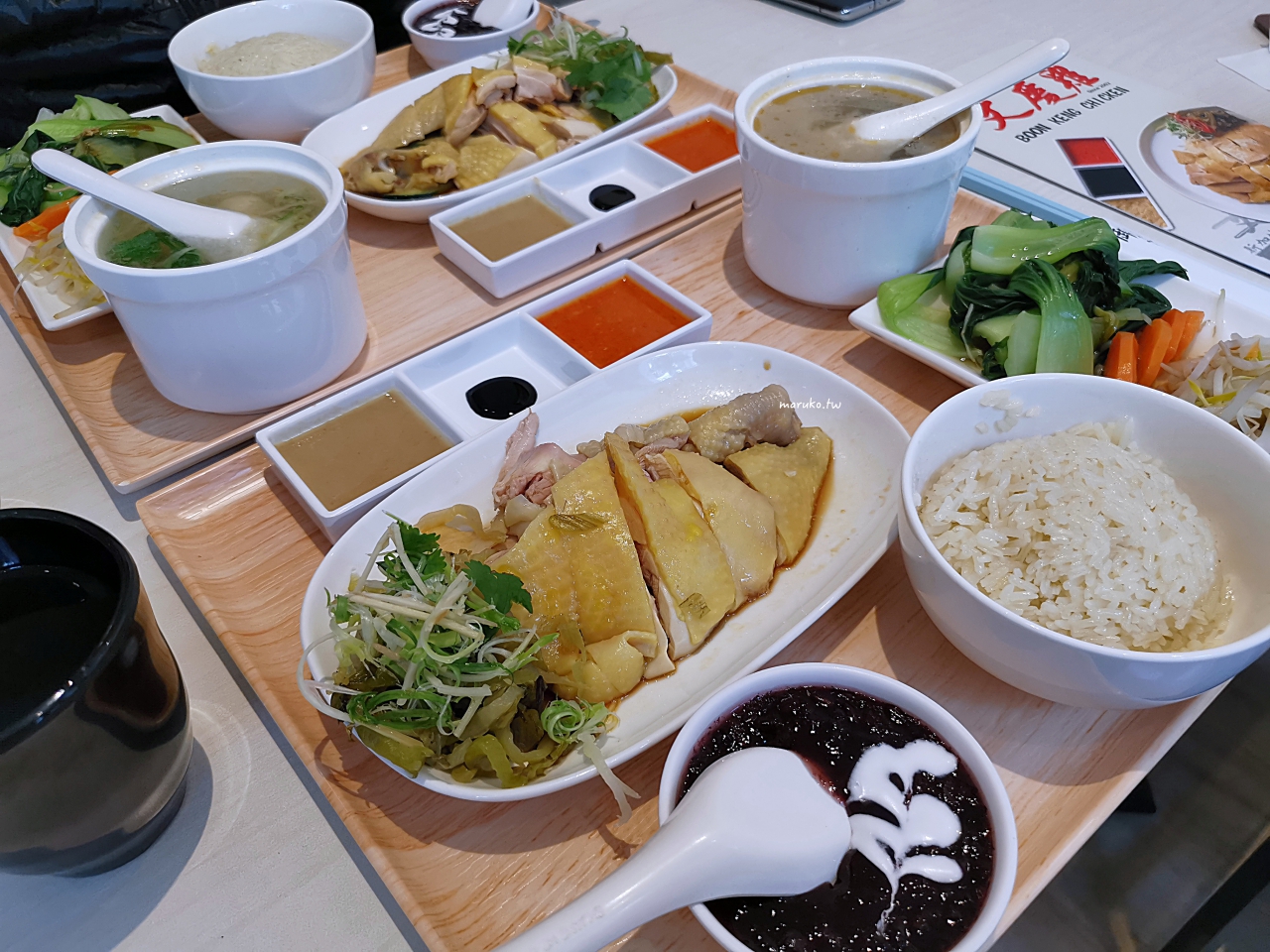 【台北】文慶雞 一賣20年新加坡海南雞飯老店,搬遷風味重現 @Maruko與美食有個約會