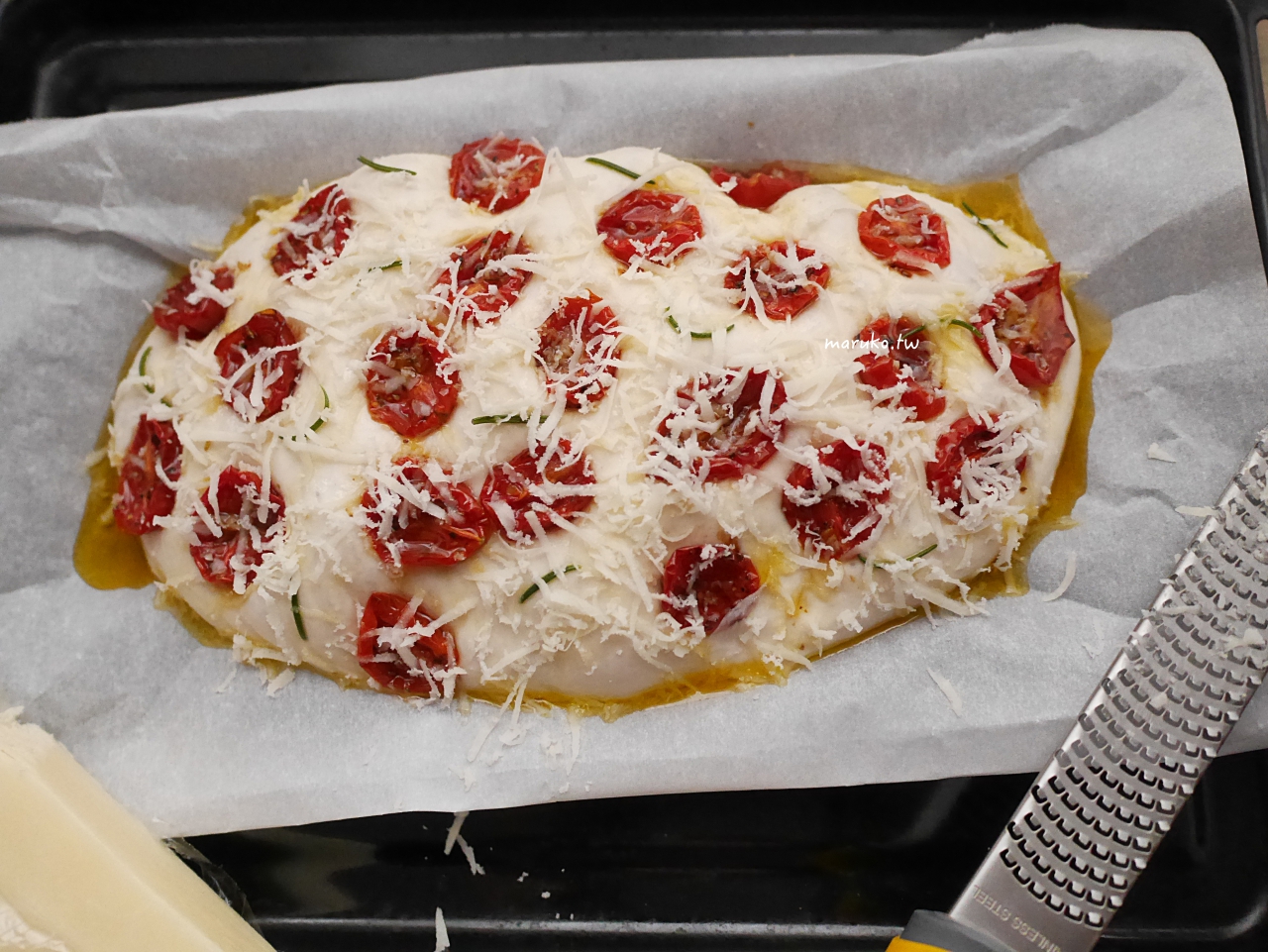 【食譜】油漬番茄 只要三步驟輕鬆做義式橄欖油番茄 配麵包或義大利麵都適合 @Maruko與美食有個約會