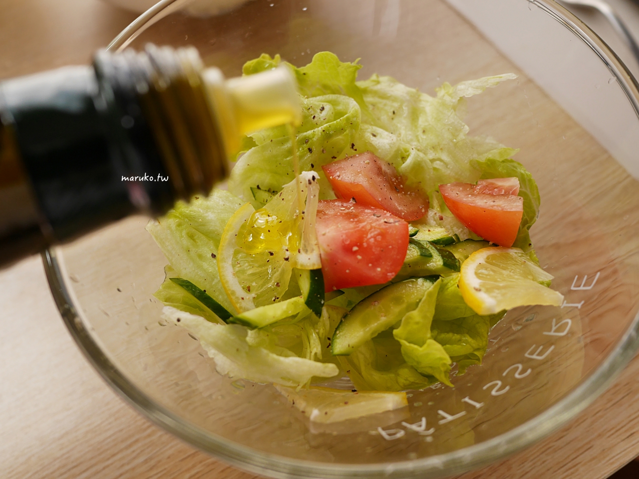 【食譜】咖哩優格雞胸肉沙拉 10分鐘簡單雞胸肉料理 氣炸鍋食譜 @Maruko與美食有個約會