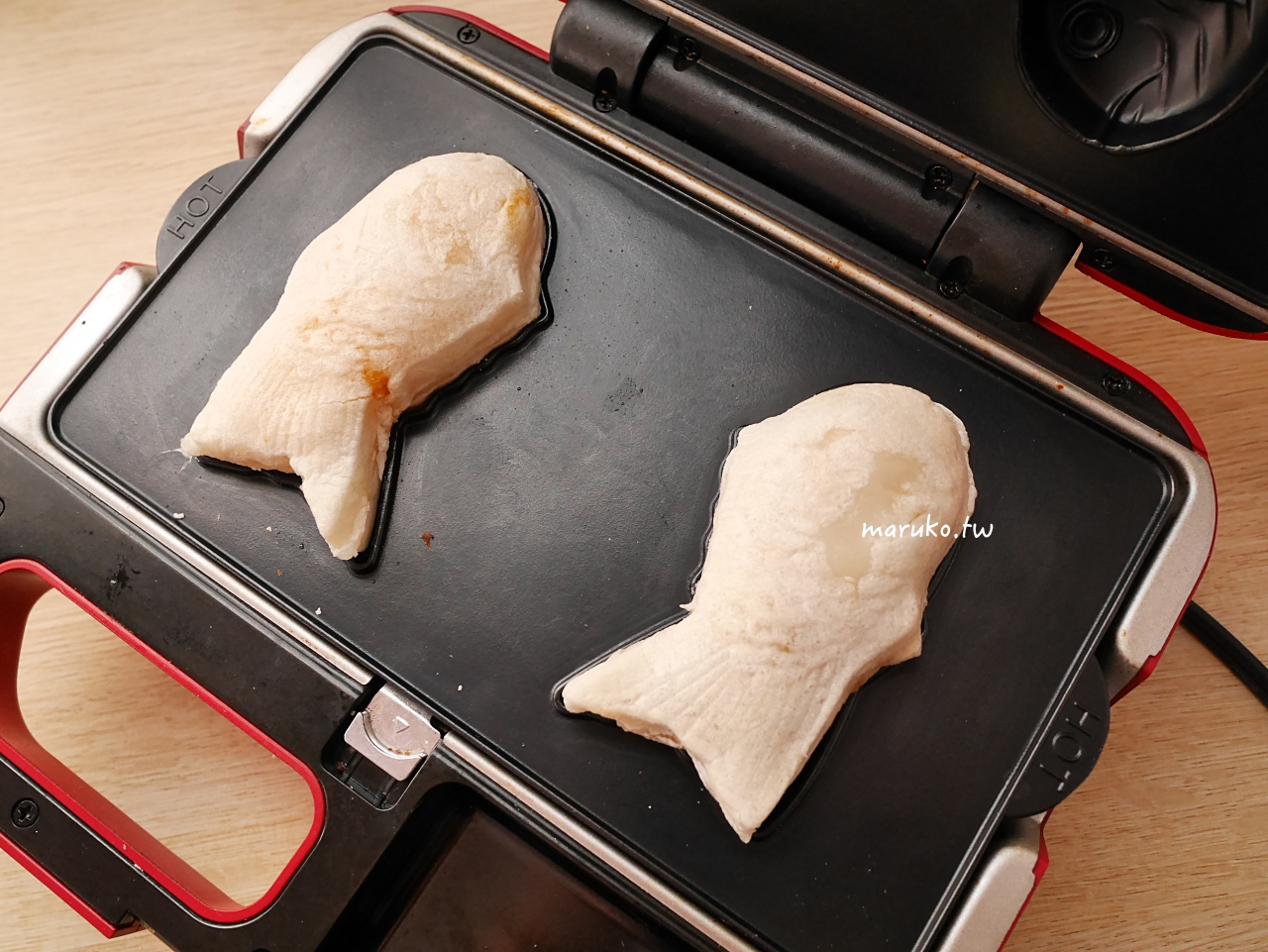 【食譜】白皮鯛魚燒 麻糬感鯛魚燒 冰心地瓜運用做法 @Maruko與美食有個約會