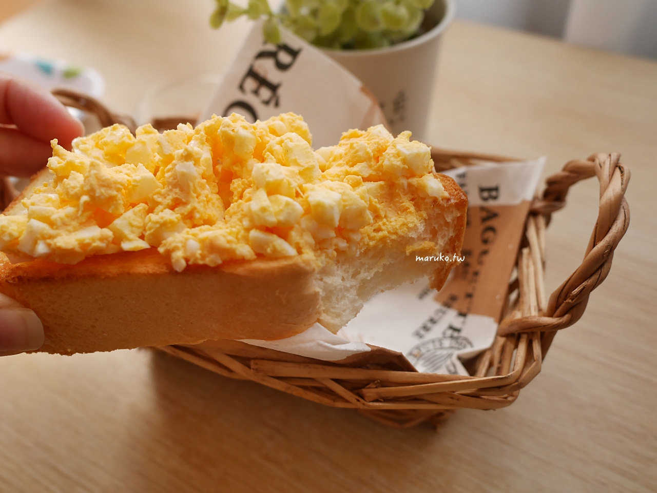 【食譜】日式蛋沙拉 日本咖啡館的蛋沙拉做法 簡單早餐吐司食譜 @Maruko與美食有個約會