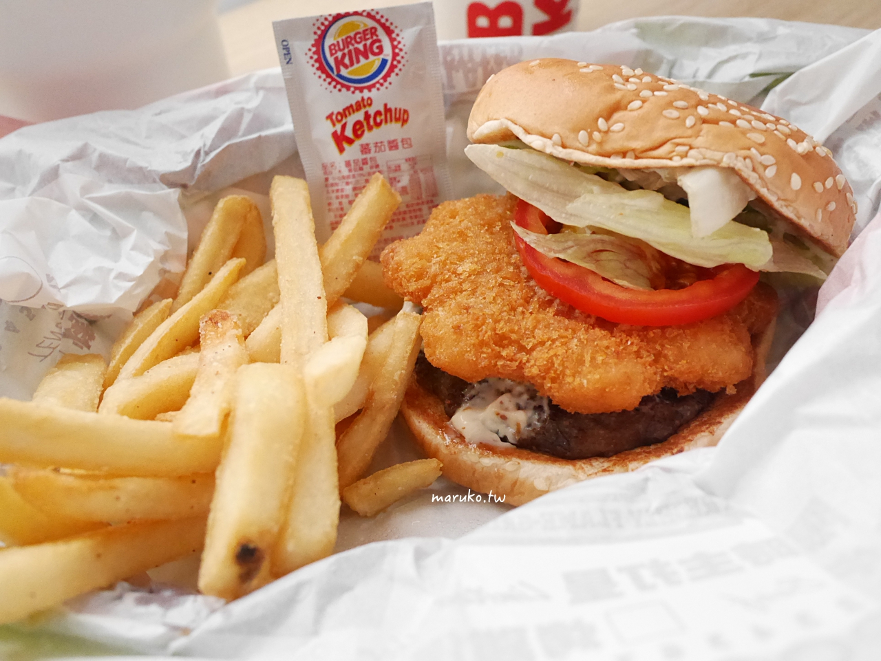 漢堡王 Burger King 源自美國連鎖速食店 雞薯條、經典華堡重現 @Maruko與美食有個約會