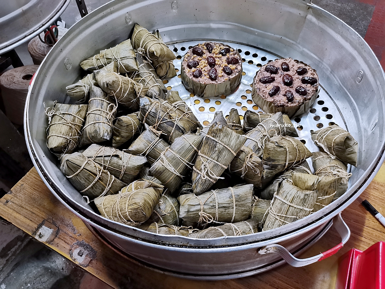 【台北】四喜肉粽 藏在市場二樓的美味湖州粽，全年都有建議直接來買！