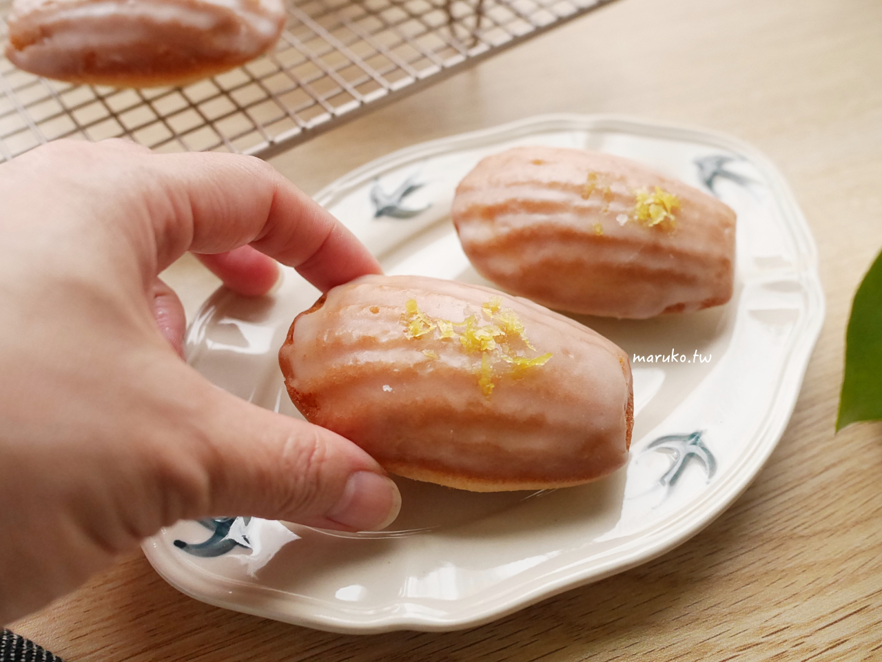 【食譜】檸檬糖霜瑪德蓮 用鬆餅粉做如蛋糕感的瑪德蓮 烤箱食譜