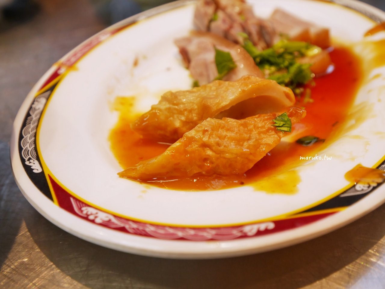【基隆】金龍肉焿 三沙灣最多人推薦的肉焿老店，一賣就是40年的老味道 @Maruko與美食有個約會