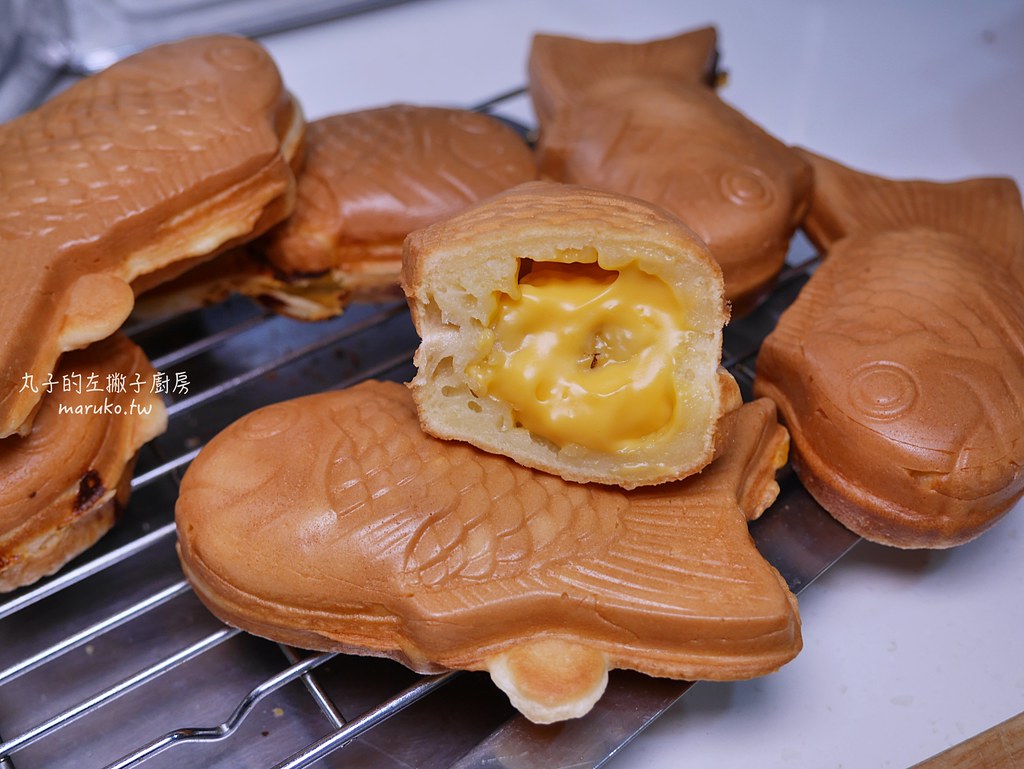 【食譜】5種鯛魚燒烤盤運用做法 vitantonio 鬆餅機，一機就搞定！
