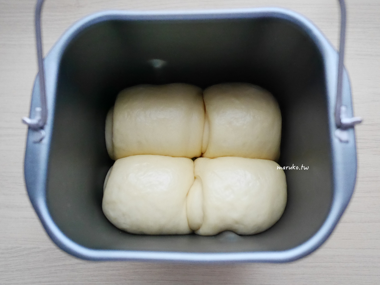 【食譜】布里歐吐司 麵包機一次烘烤就上手 Twinbird 麵包機使用心得分享 @Maruko與美食有個約會