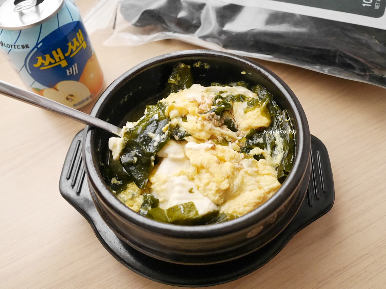 【食譜】韓式海帶芽湯 韓國人生日必喝的海帶芽湯，10分鐘上菜！