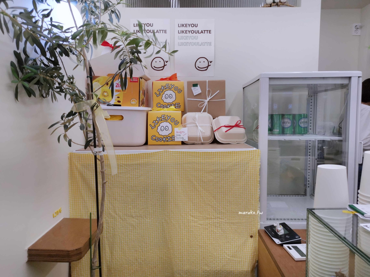 【首爾】Cafe LIKEYOU 可愛的奶油拿鐵咖啡店 市廳站週邊咖啡推薦 @Maruko與美食有個約會