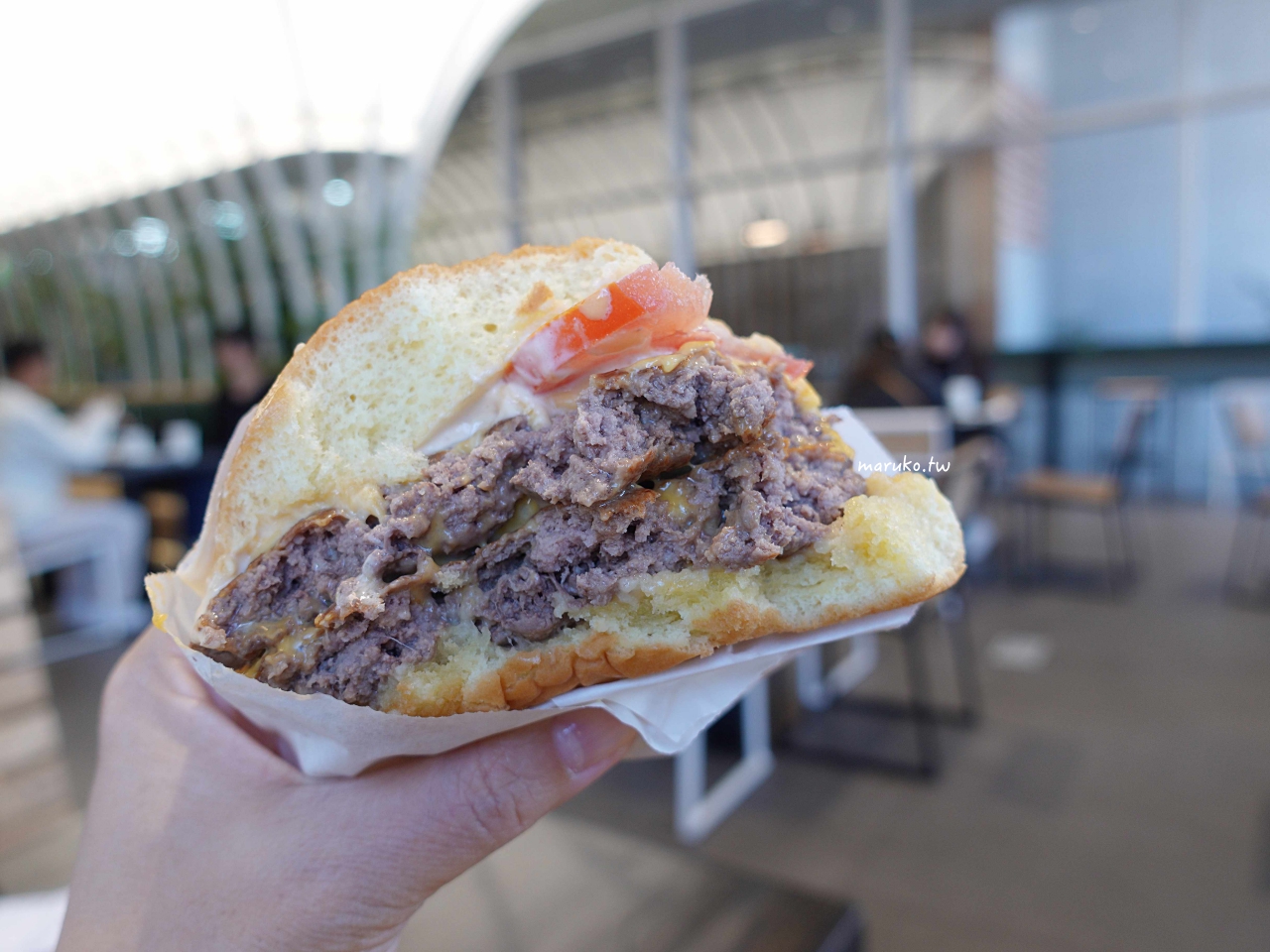 【首爾】Shake Shack 來自美國紐約的人氣漢堡，弘大商圈速食店推薦！ @Maruko與美食有個約會