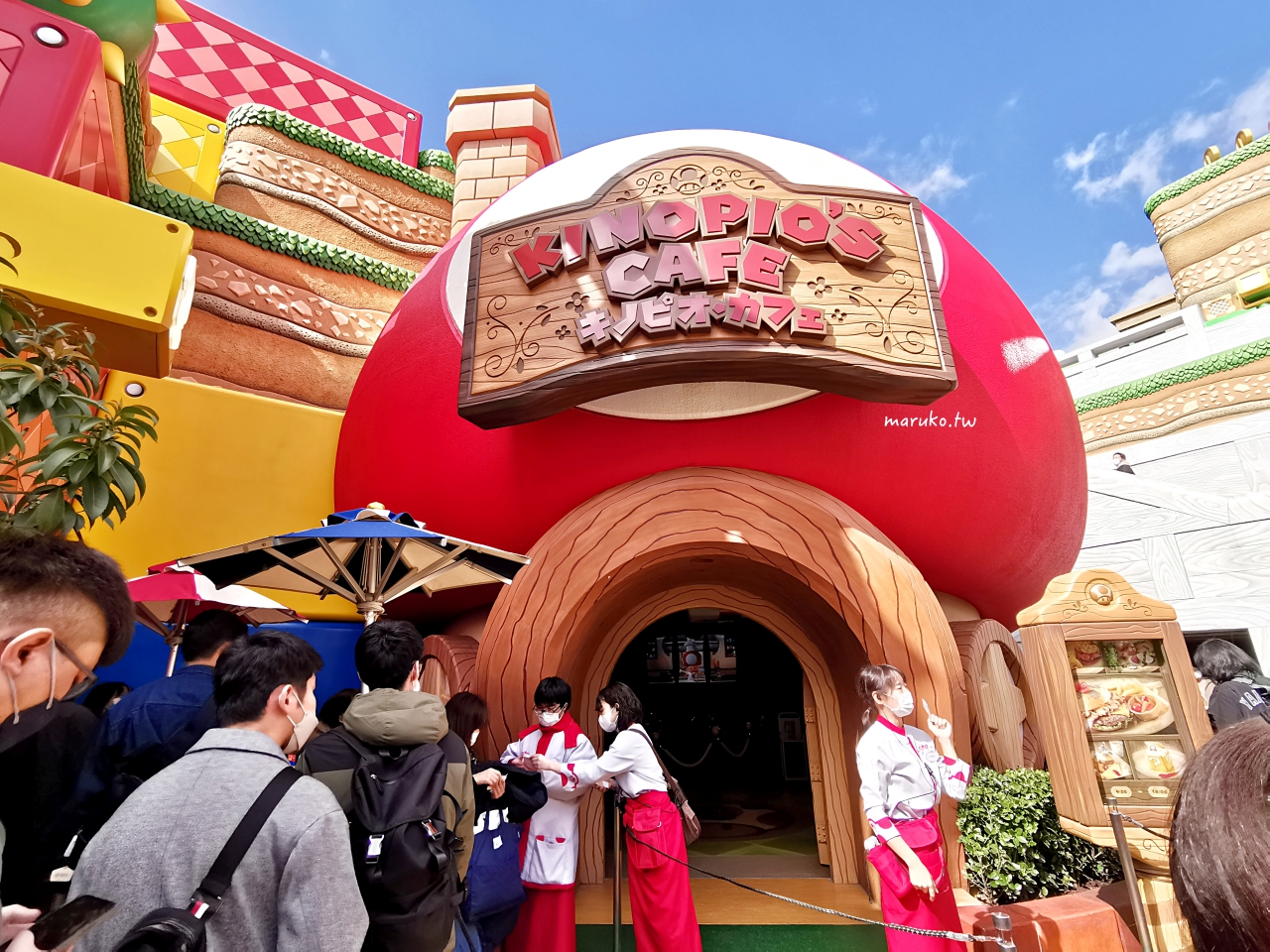 【大阪】奇諾比奧咖啡店 環球影城超級任天堂世界園區，最夯的蘑菇主題餐廳！ @Maruko與美食有個約會