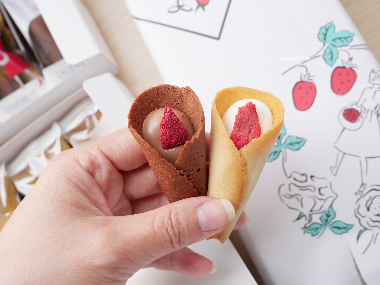 【日本伴手禮】AUDREY 草莓花束餅乾，來自東京最浪漫的日本伴手禮！