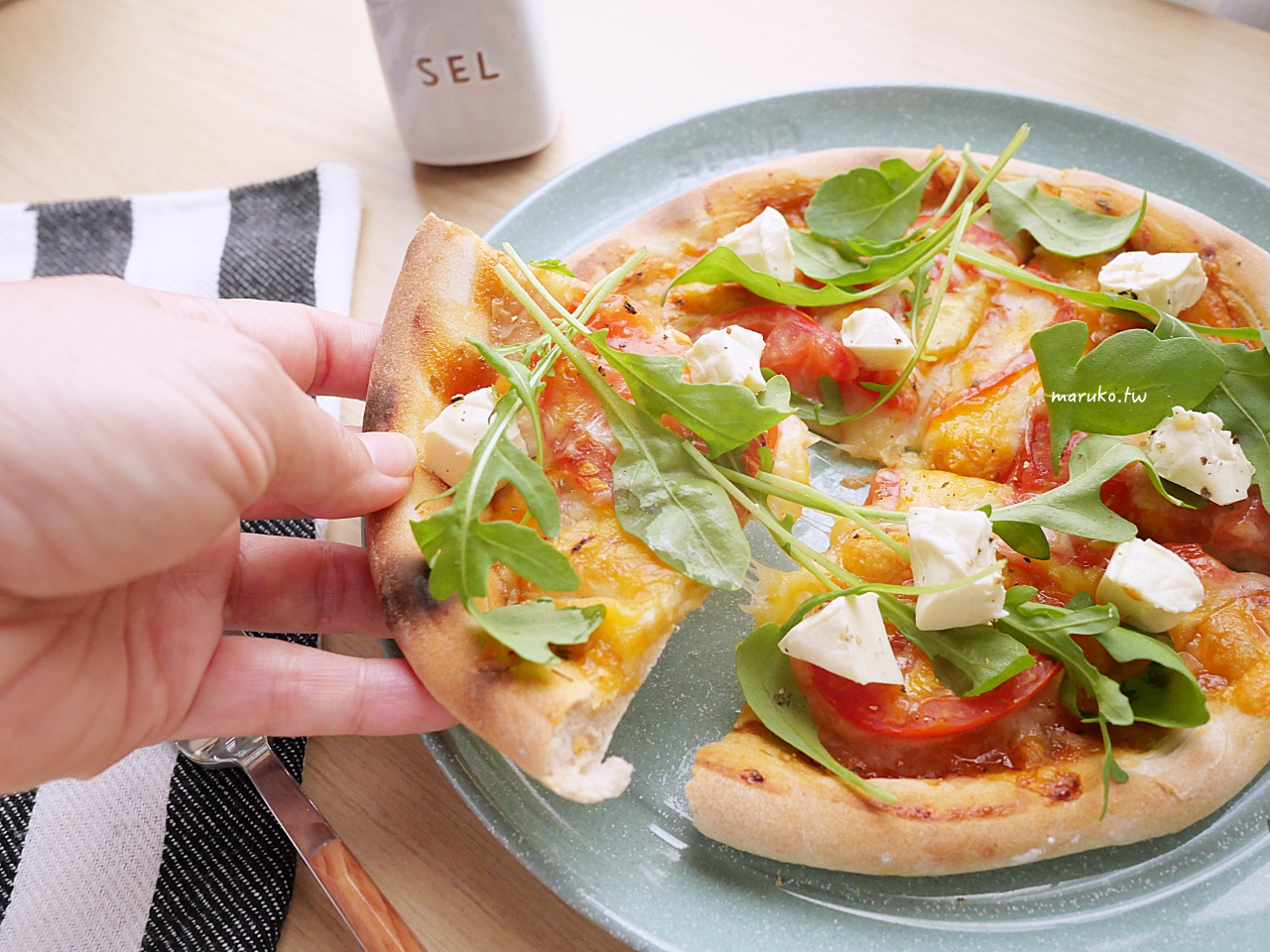 【食譜】三種起司披薩 拿坡里軟式披薩餅皮做法分享