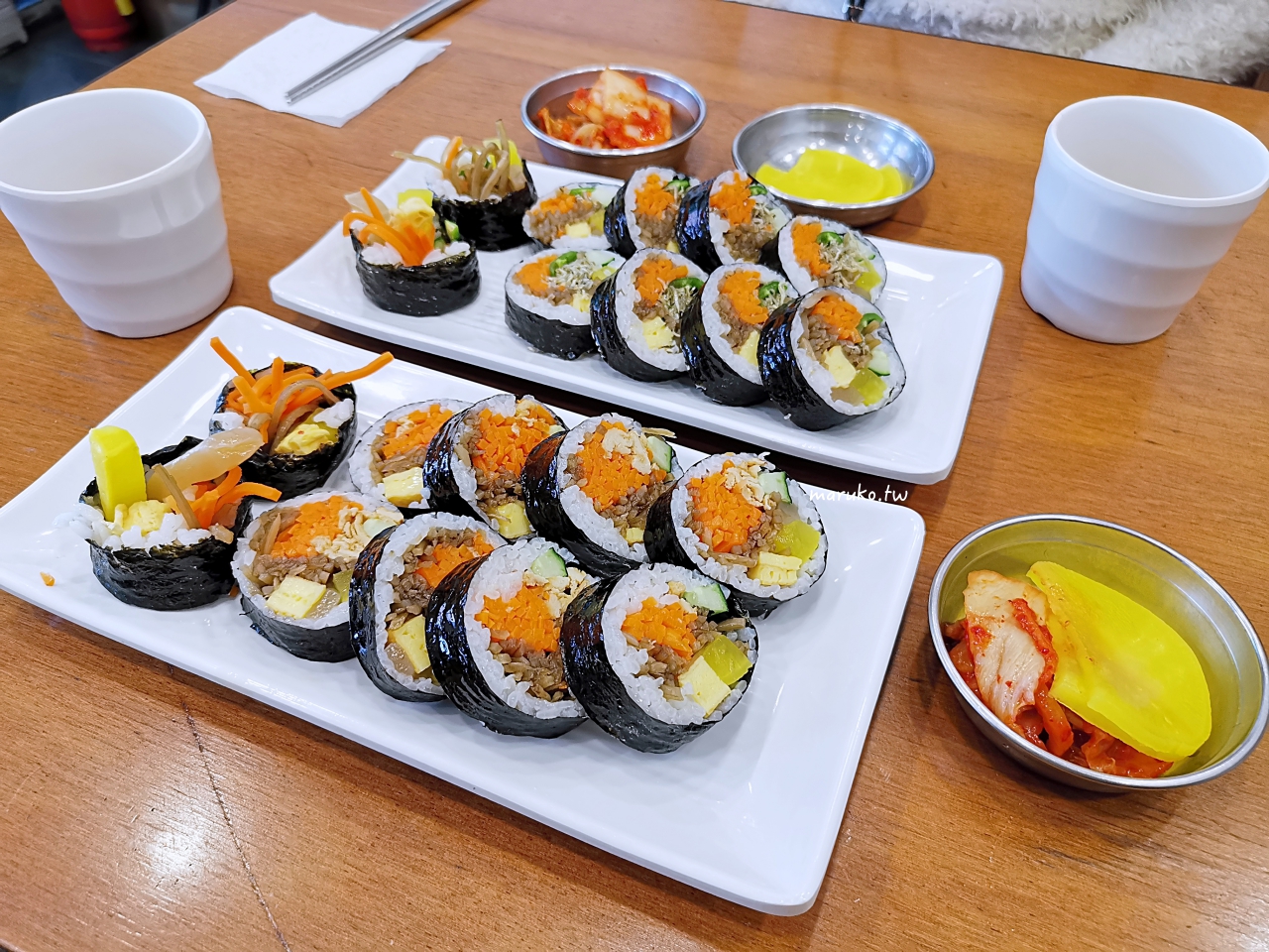 【首爾】modern gimbap 7種紫菜包飯韓式飯捲專門店 景福宮站週邊早餐推薦