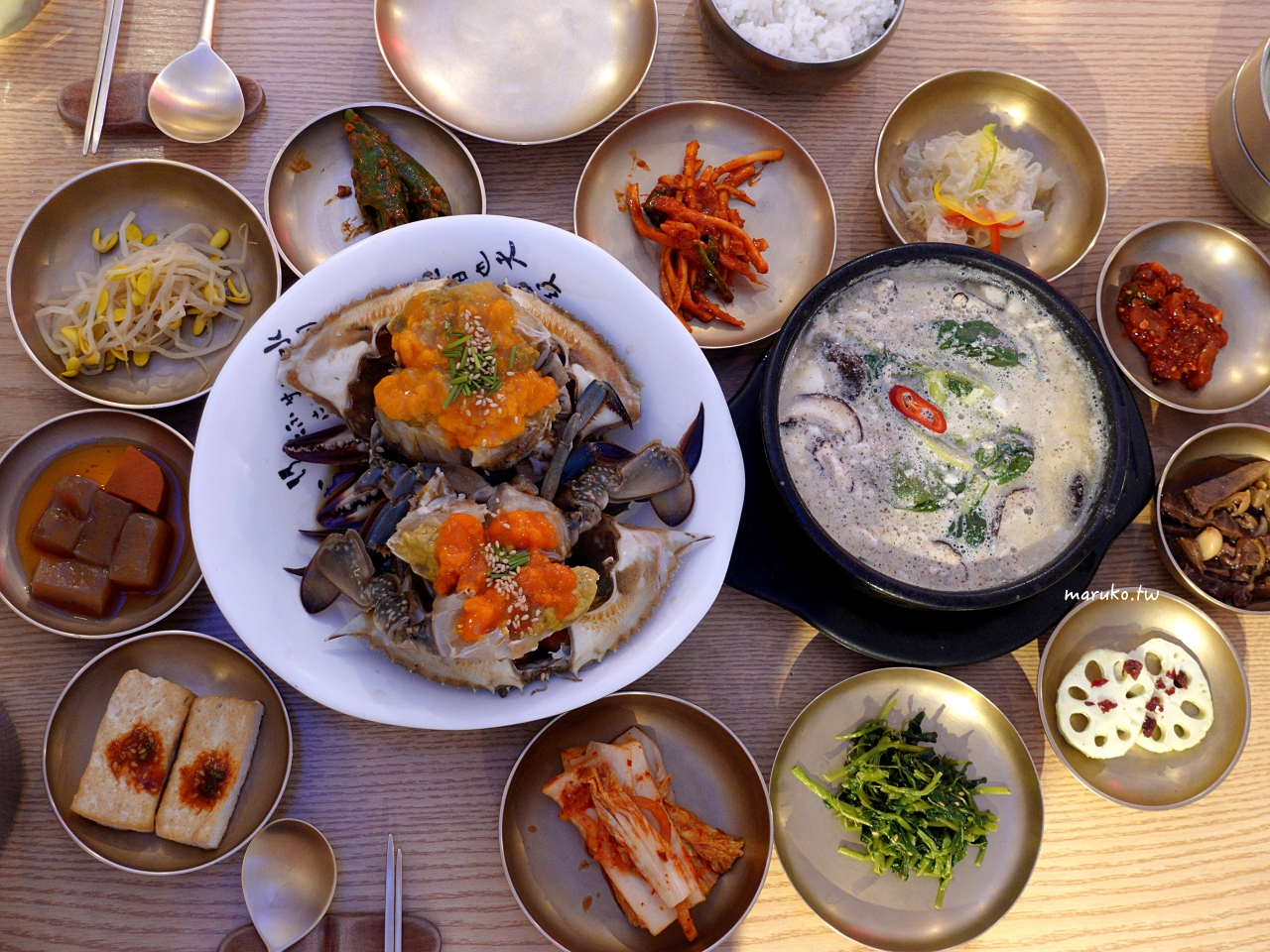 【首爾】大瓦房醬蟹 米其林一星傳統韓定食餐廳！景福宮週邊美食推薦！