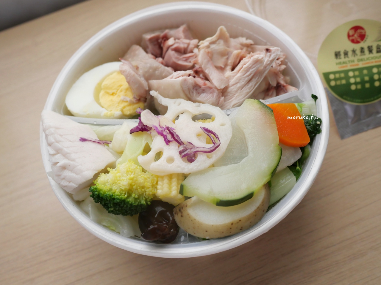 戰鬥雞 10種清涼爽脆蔬菜水煮健康餐盒，上班族午餐推薦！ @Maruko與美食有個約會