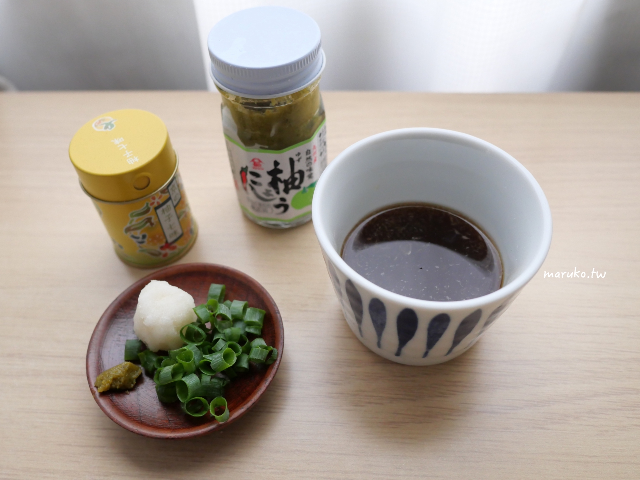 【食譜】日式冷麵 用柚子醬油做冷沾麵，夏天這樣吃清爽又低熱量！ @Maruko與美食有個約會