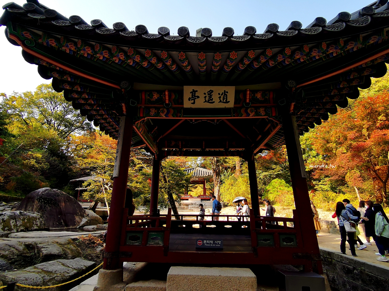 【首爾賞楓】7個首爾市中心及近郊 秋天賞楓、銀杏景點推薦！ @Maruko與美食有個約會