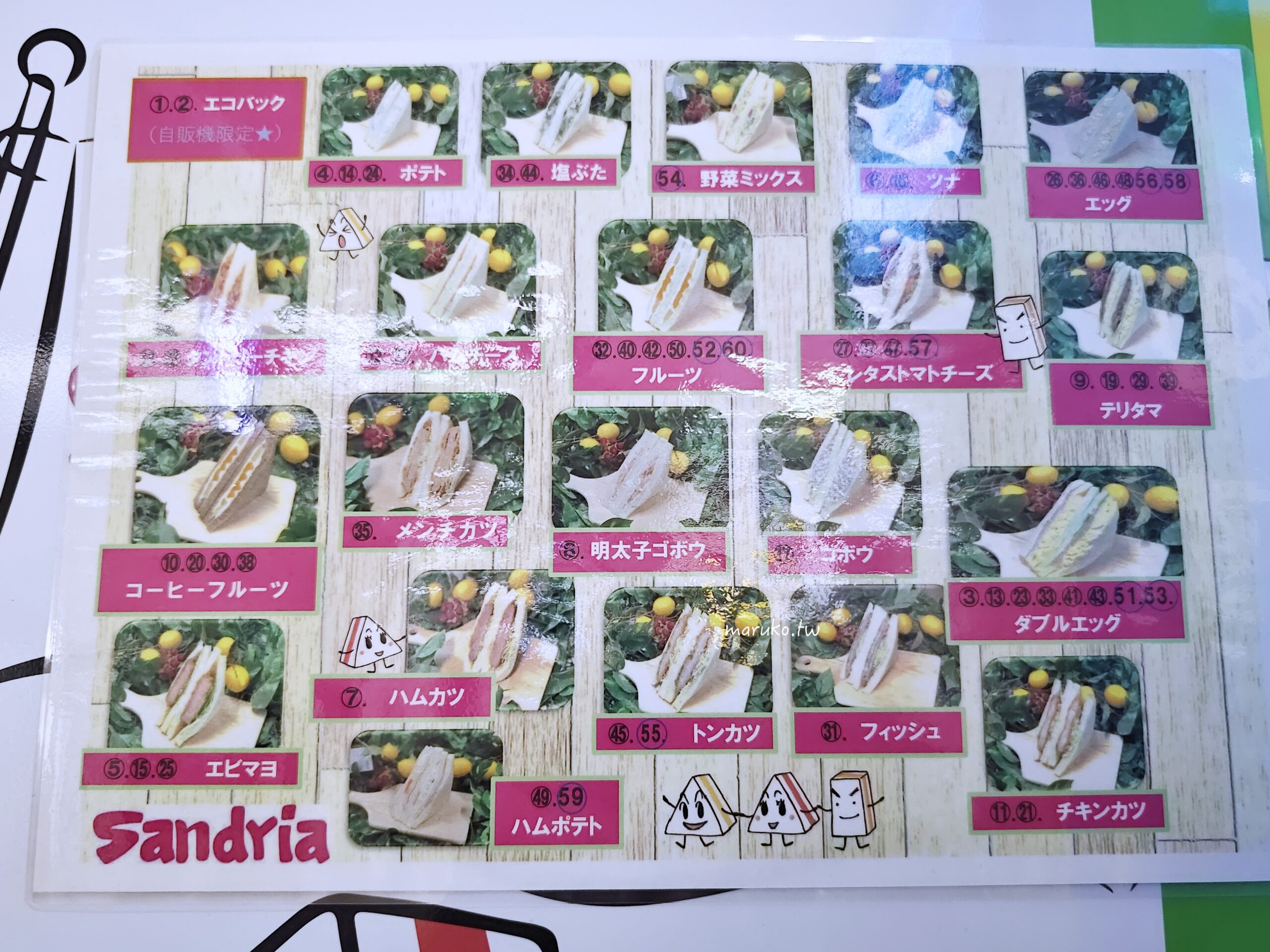 【札幌】Sandria 本店 在地40年三明治人氣老店24小時營業不打烊，札幌站內販賣機買得到！ @Maruko與美食有個約會