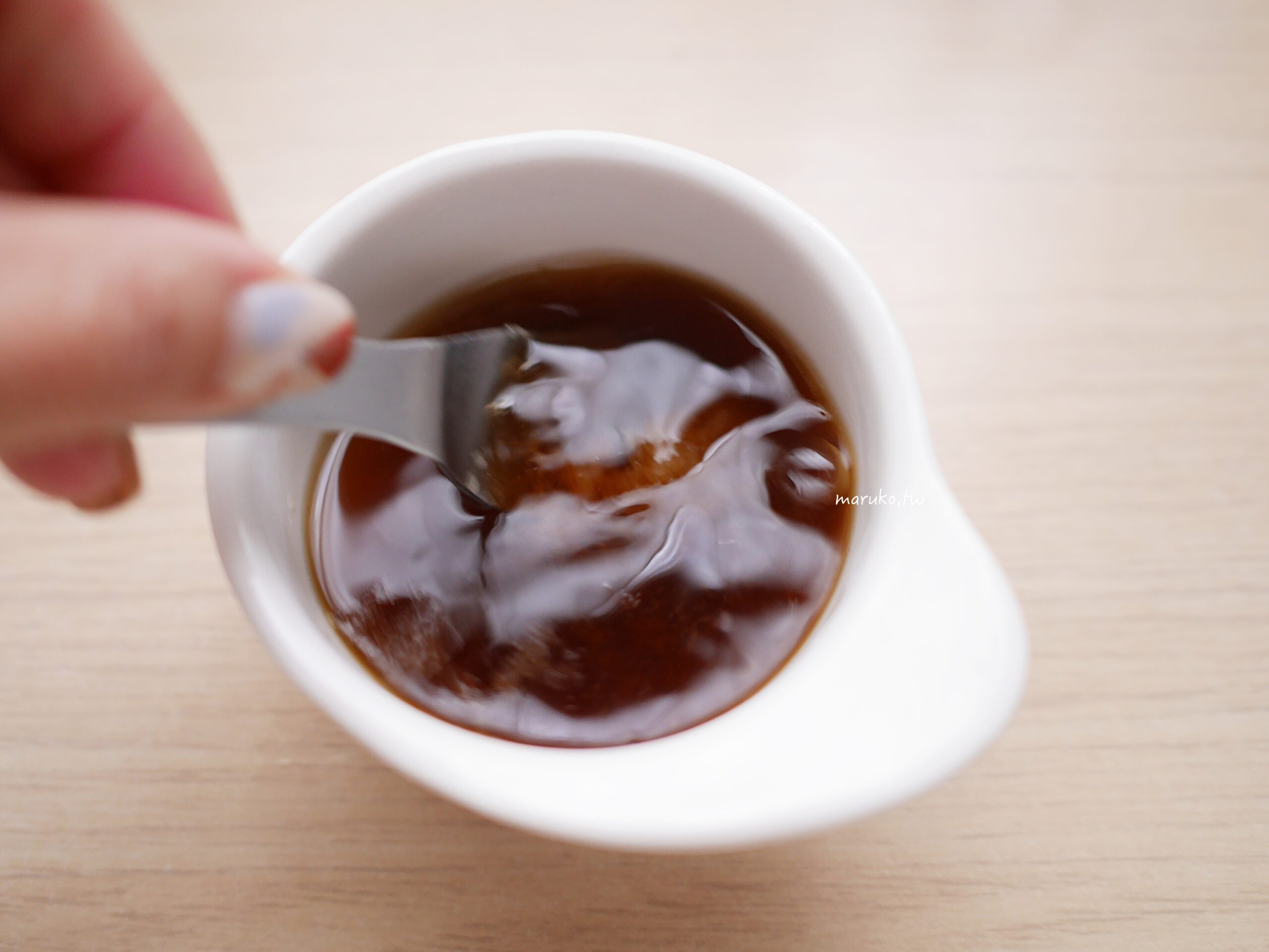 【食譜】咖啡凍 零失敗！二樣食材做減糖點心咖啡凍，日清吉利丁粉實作分享！ @Maruko與美食有個約會