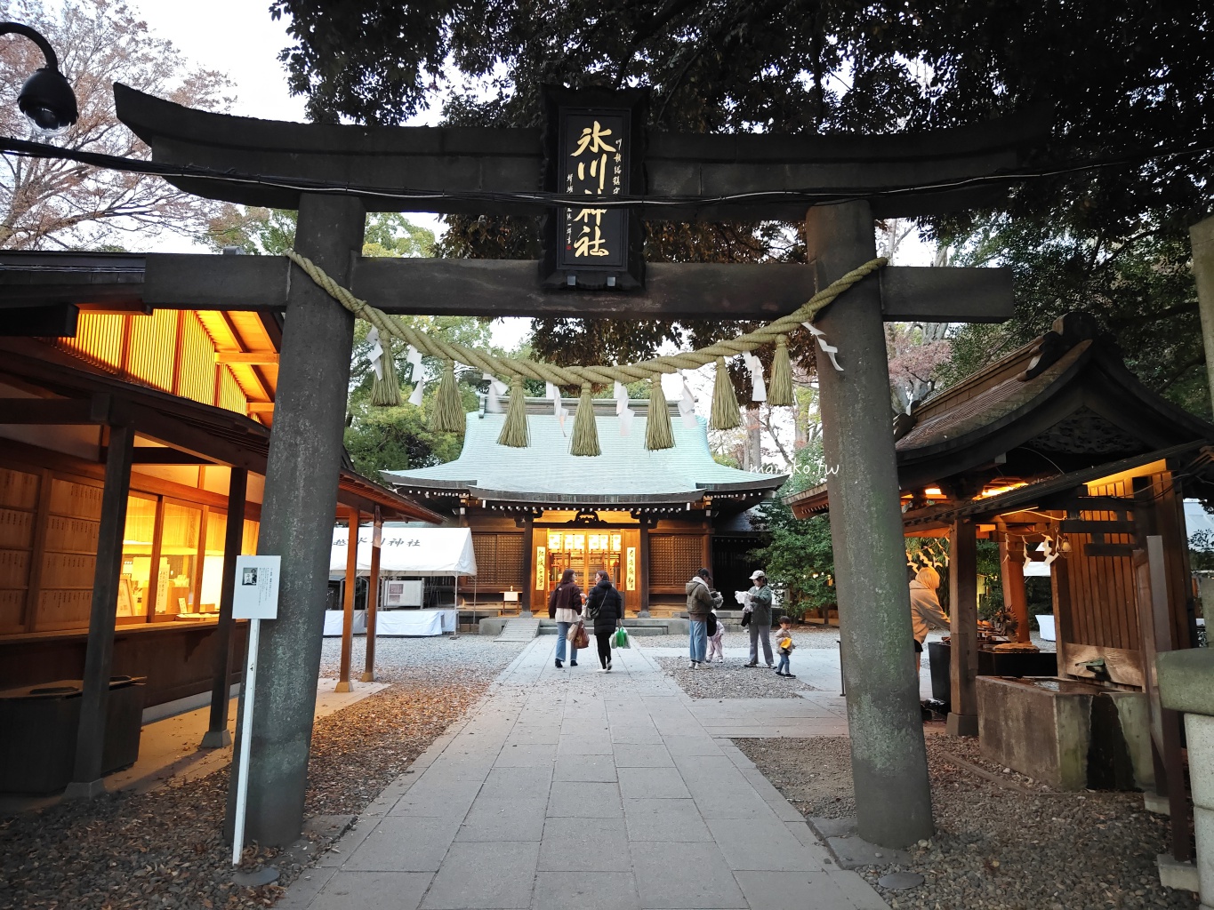 【川越景點】冰川神社 東京近郊千年歷史戀愛結緣神社 用釣的可愛造型鯛魚籤！ @Maruko與美食有個約會