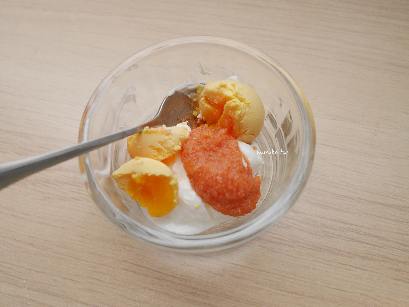 【食譜】明太子雞蛋沙拉 用希臘優格取代沙拉醬更清爽，減糖料理這樣做！ @Maruko與美食有個約會