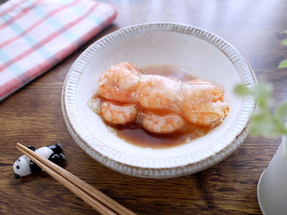 【食譜】水晶蝦仁腸粉 晶瑩剔透的越式春捲皮 用蒸的簡易做法分享！ @Maruko與美食有個約會