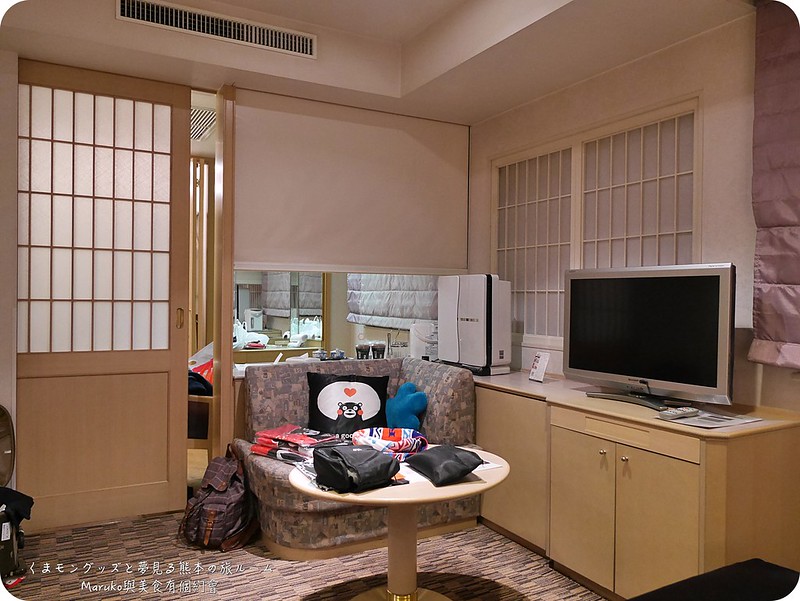 【熊本住宿 】熊本新大谷飯店｜入住夢想中的熊本熊主題房 @Maruko與美食有個約會