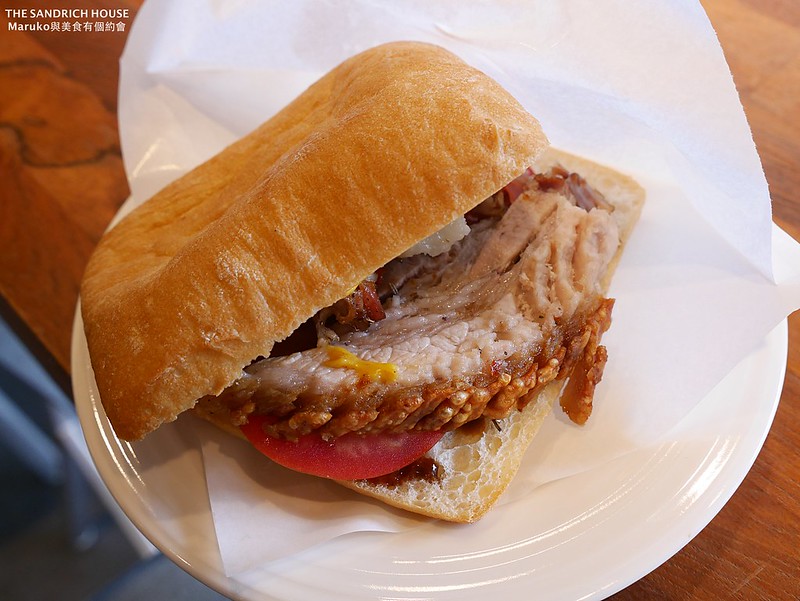 【台北大安】THE SANDRICH HOUSE｜現烤恰恰脆皮豬肉三明治專門店 @Maruko與美食有個約會