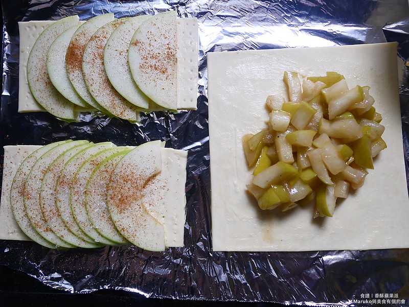 【食譜】香酥蘋果派｜三個步驟簡易製作法式蘋果派 @Maruko與美食有個約會