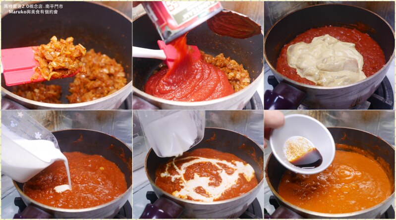 【食譜】奶油番茄雞肉咖哩｜運用咖哩優格醬醃製雞肉更美味(附印度烤餅製作方法) @Maruko與美食有個約會