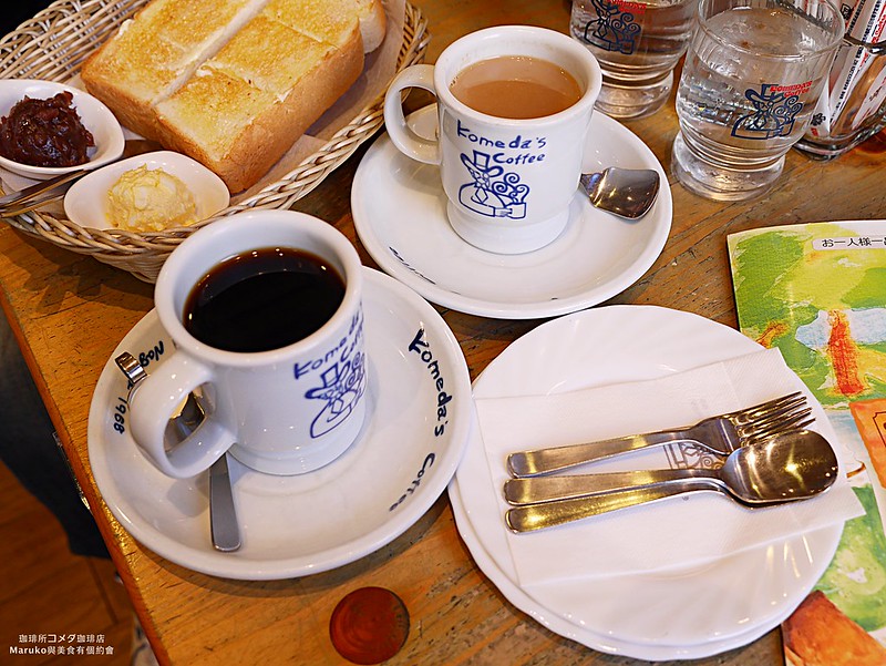 【名古屋美食】珈琲所コメダ珈琲店(komeda)｜點飲品送早餐來名古屋體驗早餐時間的特色文化 @Maruko與美食有個約會